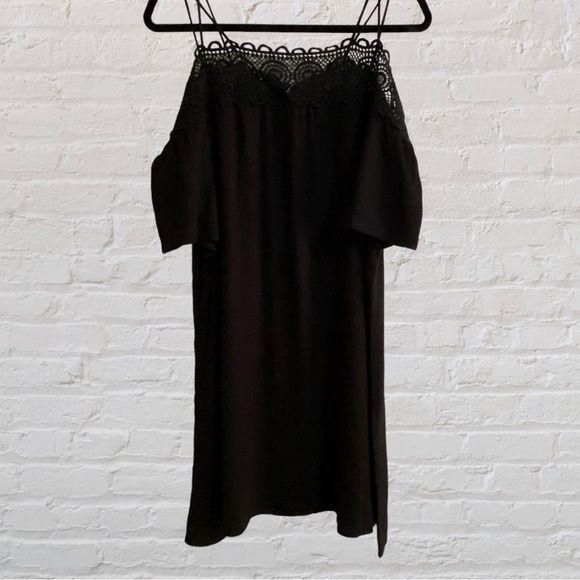 151. KOY RESORTWEAR Black Open-Shoulder Dress - NWT Size Medium - Picture 2 of 4